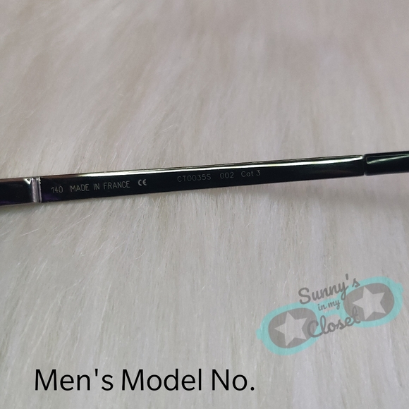 SOLD-Cartier Sunglasses ❤️ MEN ONLY Perfect for - Picture 5 of 8